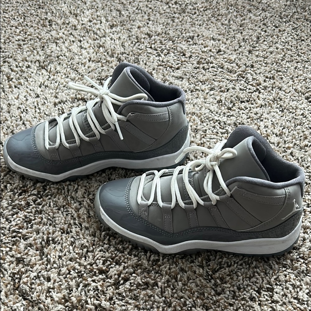 Kids Gray Sneakers